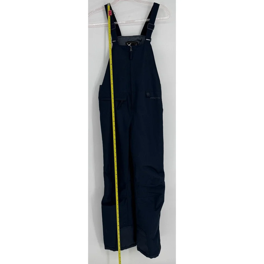Arctix Kids‎ Navy Blue Insulated Snow Bibs Ski Overalls Adjustable Straps Sz